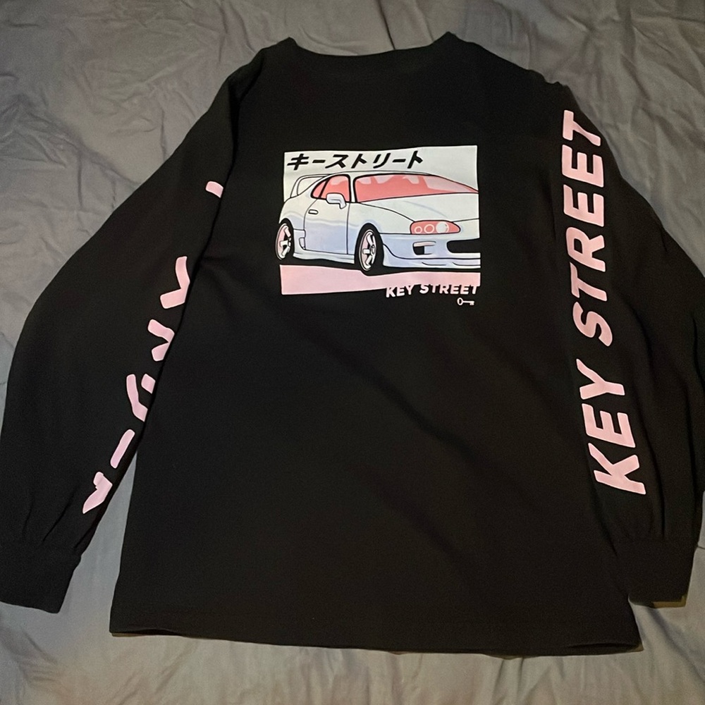 Black Long Sleeve Key Street